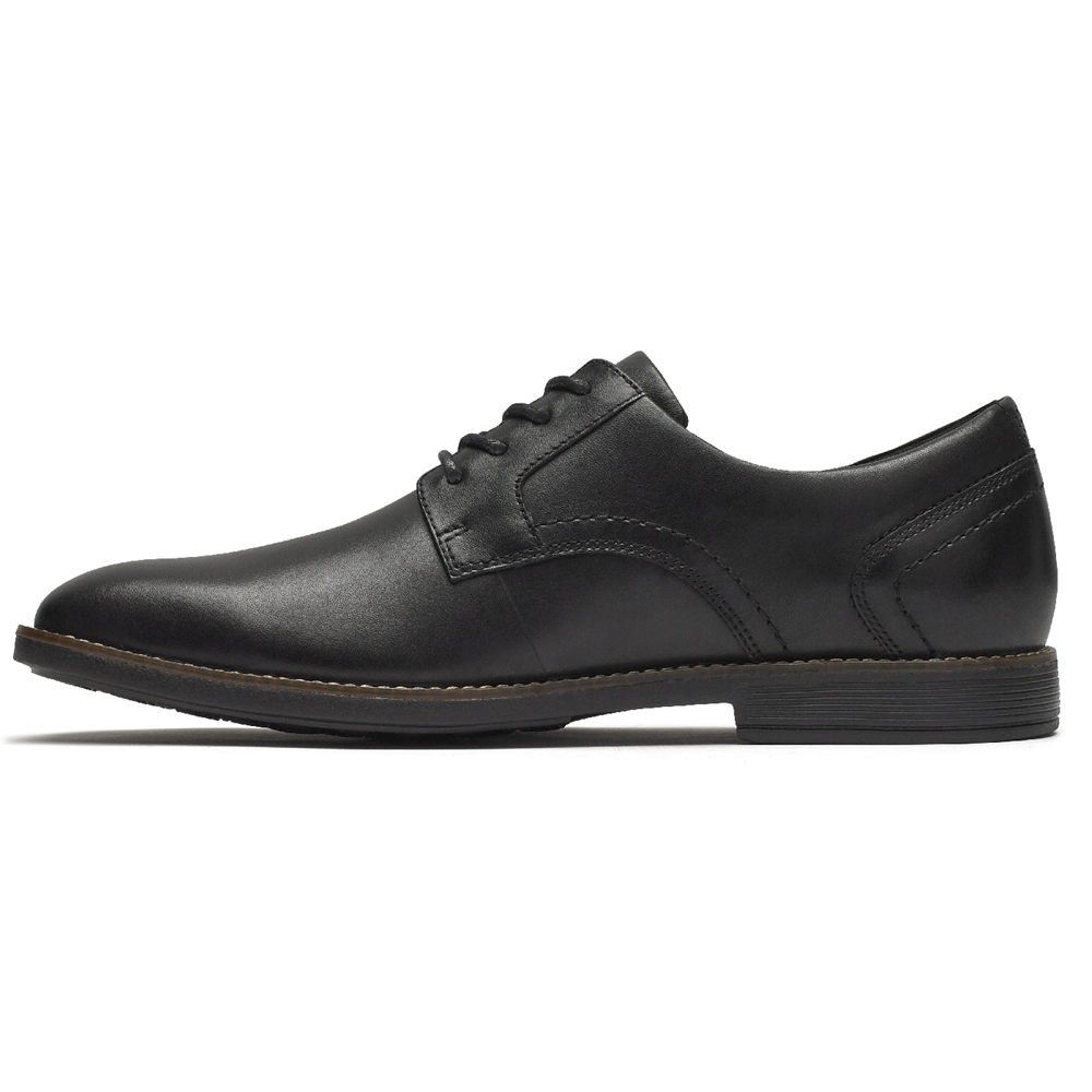 Rockport Snøre Sko Herre Svart - Slayter Plain Toe Shoe - MVUK02359